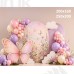 Tło fotograficzne „Pastelowe motyle i balony” | UB_880 Tło fotograficzne „Pastelowe motyle i balony” | UB_880